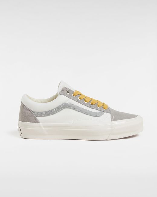 Vans White Premium Old Skool Sneakers