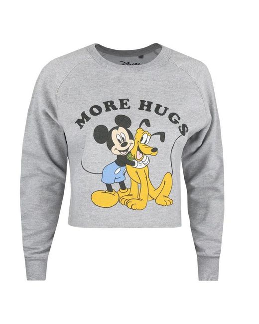 Disney cropped sweatshirt sale