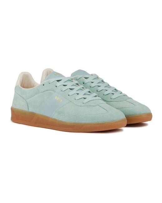 Boss Blue Brenta Tenn Trainers