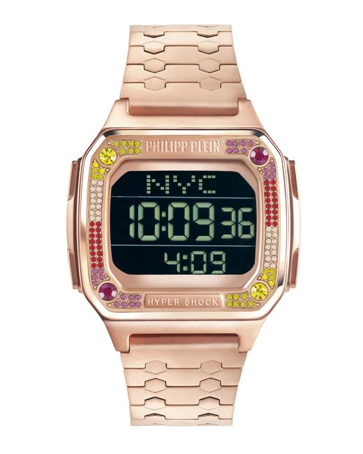 Philipp Plein Metallic Hyper $Hock Watch Pwhaa0821 Stainless Steel
