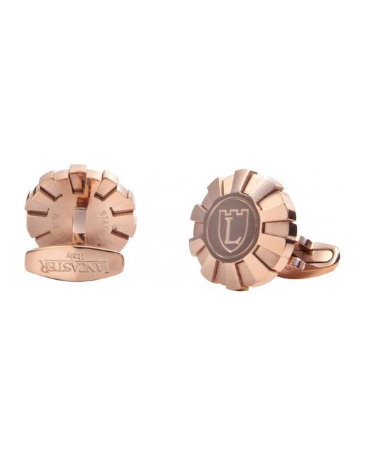 Lancaster Pink Gla009Rg Cufflinks for men