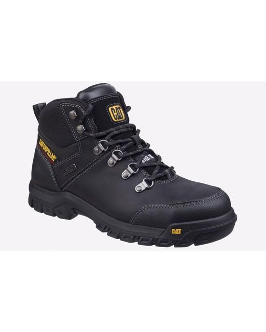 Caterpillar Safety Blue Framework Boot Leather for men