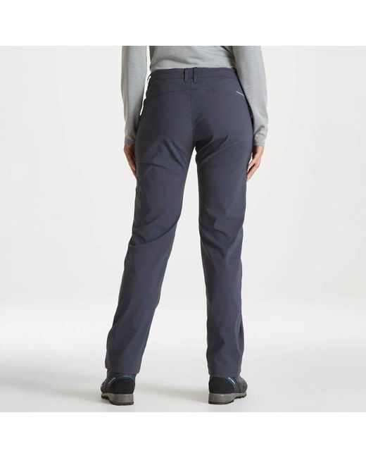 Craghoppers Blue Ladies Kiwi Pro Ii Hiking Trousers (Graphite)