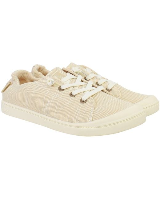 Roxy Natural Bayshore Plus Plimsolls Canvas