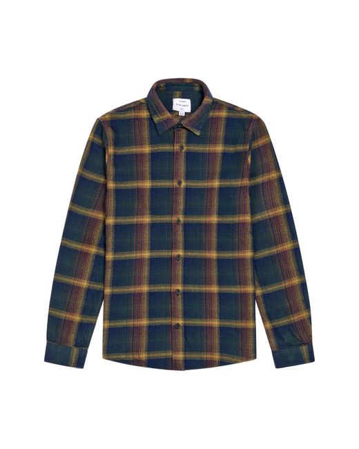 Peter Werth Blue Abbott Ls Shirt for men