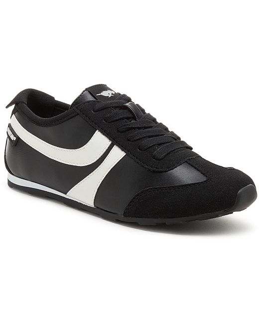 Rocket Dog Black Destin Pu Combo Polyurethane Trainers