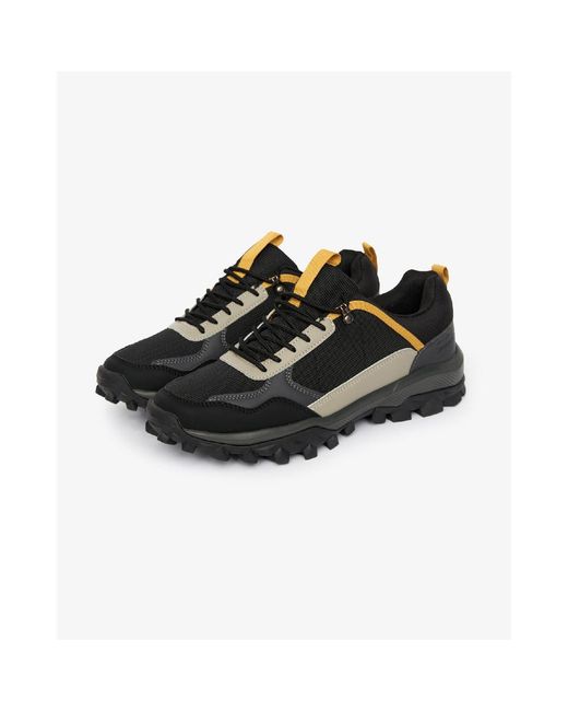 Crosshatch Black Heymare Low Hiking Shoes Size 7 for men