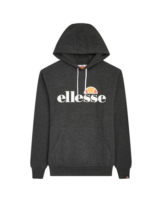 Ellesse Gray Sl Gottero Oh Hoody Sweatshirt for men