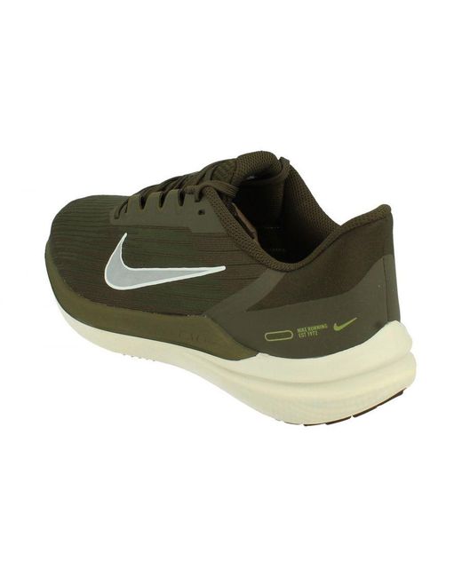 Nike Green Air Winflo 9 Trainers for men