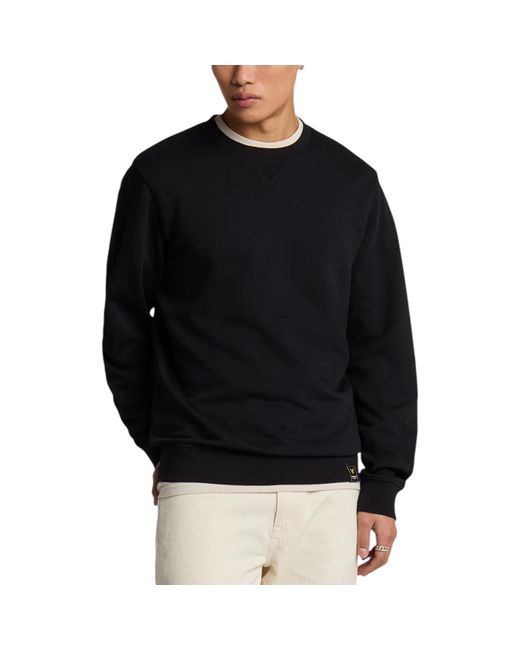 Lyle & Scott Black Sweatshirt Pullover Jumper for men