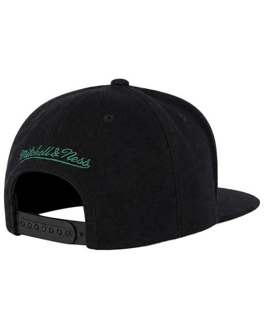 Mitchell & Ness Black Nba Milwaukee Bucks Wool Solid Cap for men