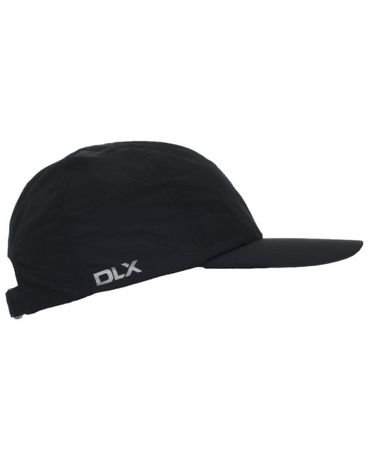 Trespass Black Adults Char Dlx Baseball Cap