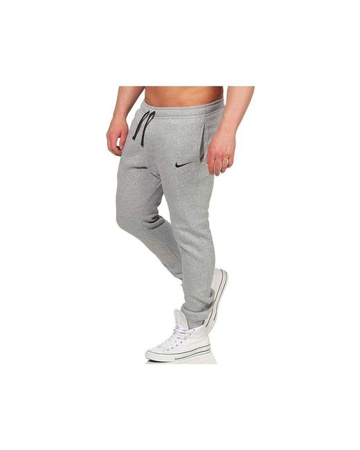 Nike Gray Club 19 Jog Pant Slim Fit Joggers for men