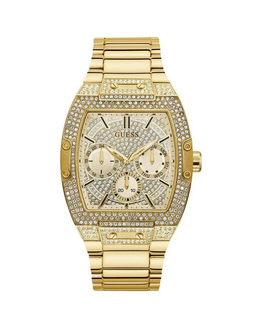 Guess Metallic Gw0094G2 Phoenix Tone Watch Stainless Steel for men
