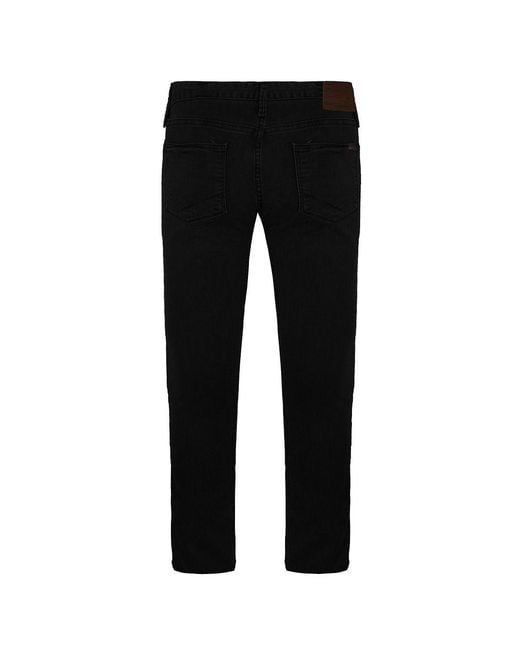 Vans Black Overdye Low Rise Skinny Jeans Cotton for men
