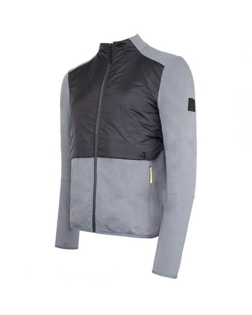 Hackett Gray Aston Martin Racing Cool Down Jacket Cotton for men