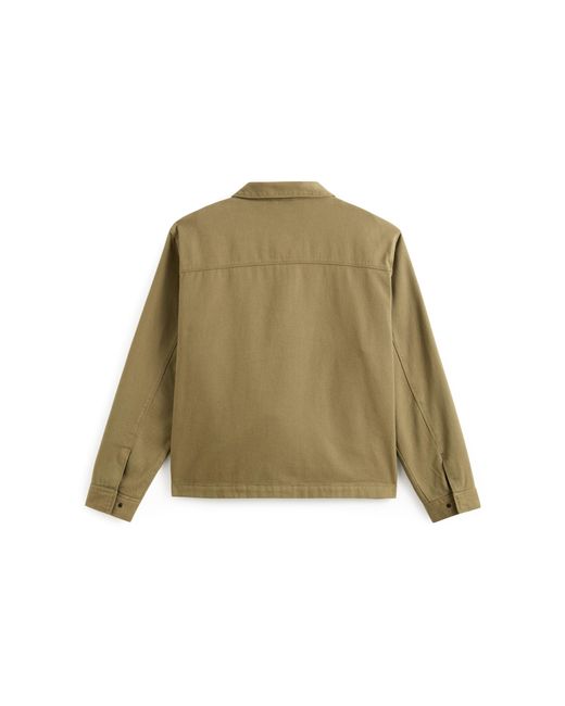 Vans Green Mcavoy Zip Station Jacket for men