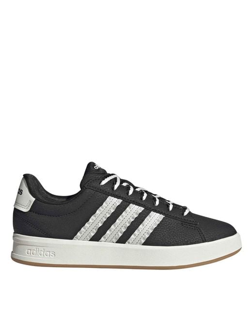 Adidas Black Grand Court 3.0 Trainers for men