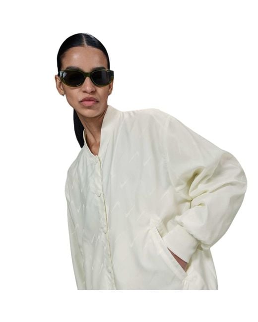 Nike Natural Destroyer Oversized Monogram Jacket