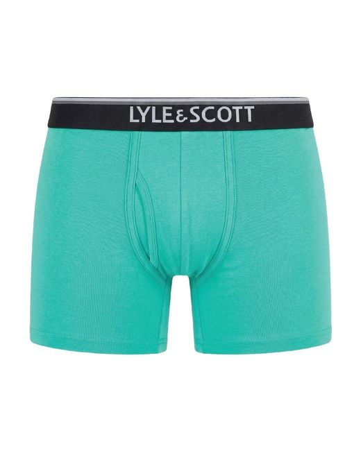 Lyle & Scott Blue And Wes 3Pk for men