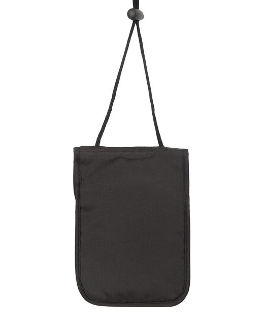 Mountain Warehouse Black Rfid Neck Pouch Slimline Travel Wallet Adjustable Strap Passport Holder
