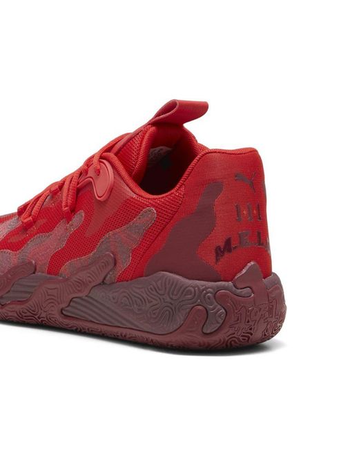 PUMA Red Mb.03 Lo Team Basketball Shoes