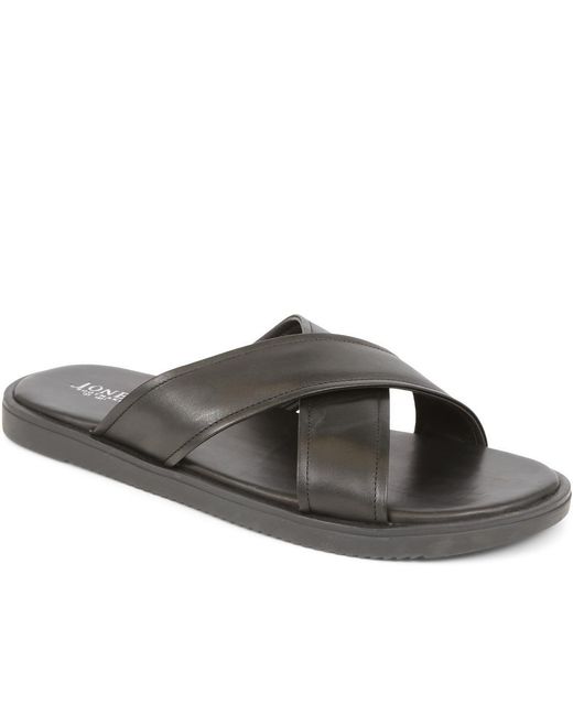 Jones Bootmaker Brown Whitehaven Leather Mules for men