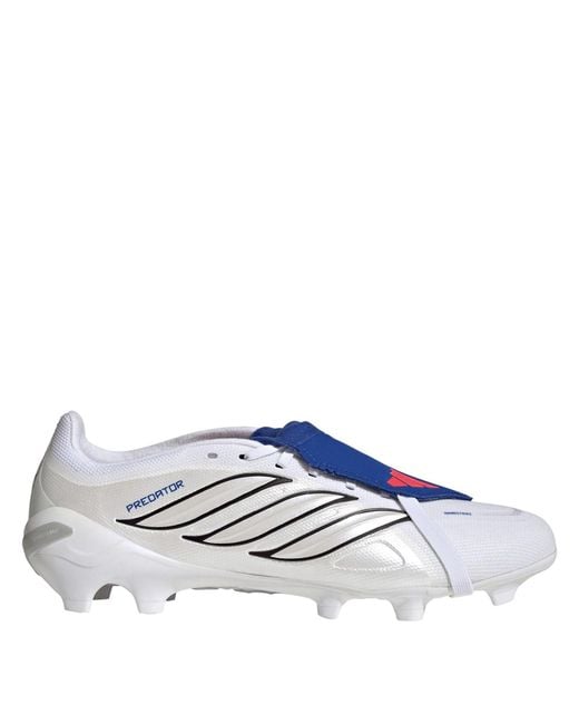 Adidas Blue Predator .3 Fg Lace-Up Sneakers for men