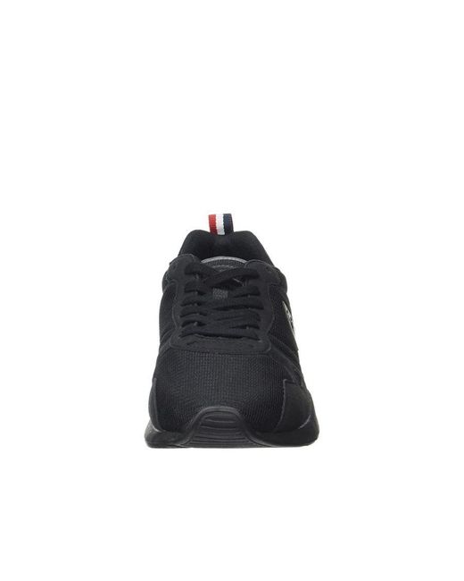Le Coq Sportif Black Lcs R600 Mesh Trainers for men