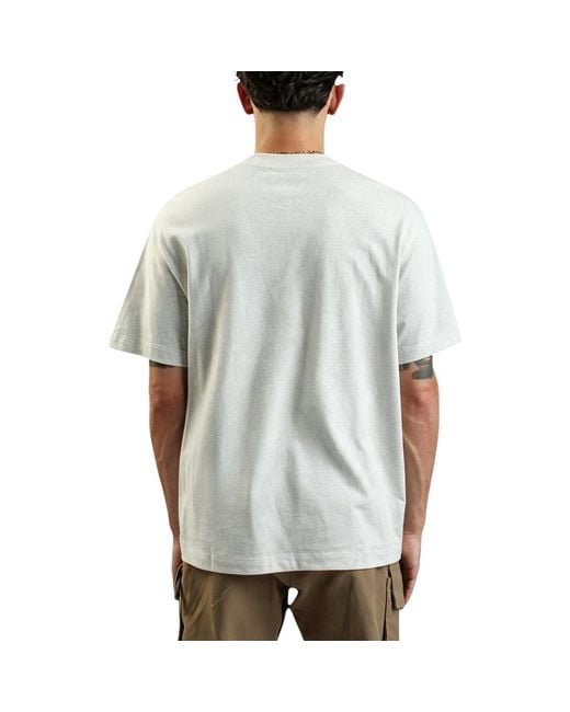 True Religion Gray 108466 Oversized T Shirts Yellowstone Drop Shoulder Soft Tee for men