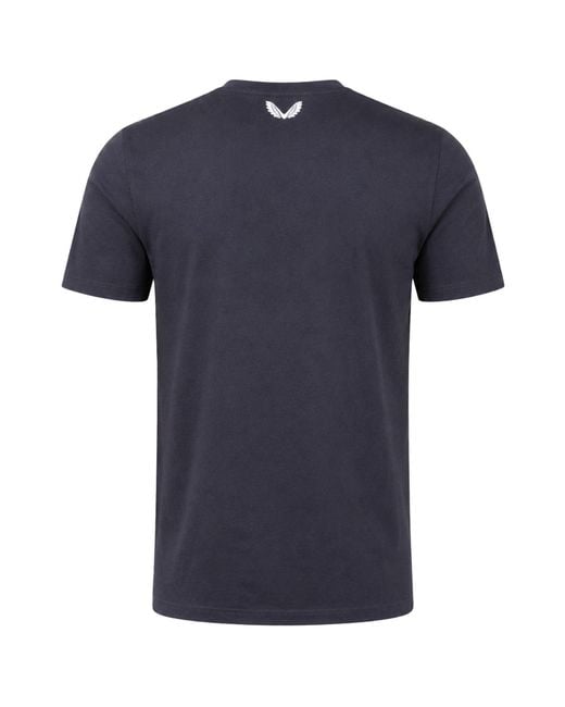 Castore Blue Recovery T-Shirt for men