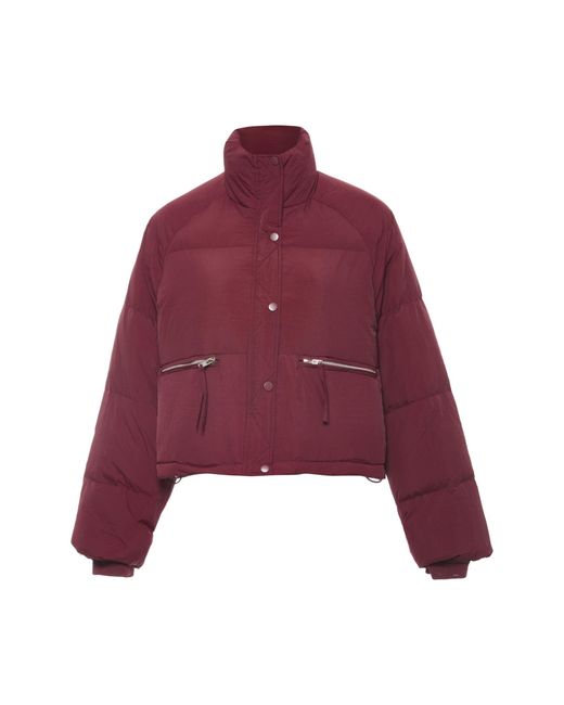 myMo Red Jacke Damen Weinrot