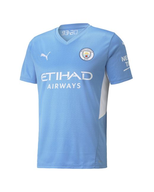 PUMA Blue City Home Replica Jersey Shirt 21/22 for men