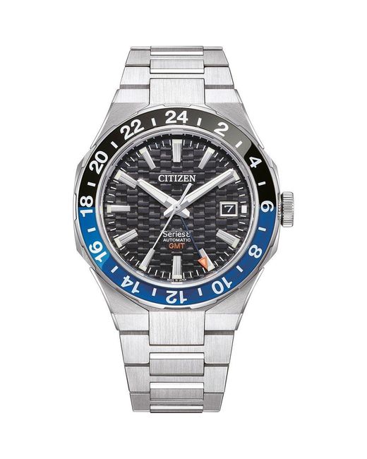 Citizen Metallic Series 8 Gmt Watch Nb6031-56E Stainless Steel (Archived) for men