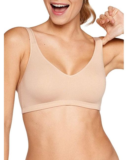 Naturana Natural Elasticup Cotton Full Cup Non Wired Bra 5445