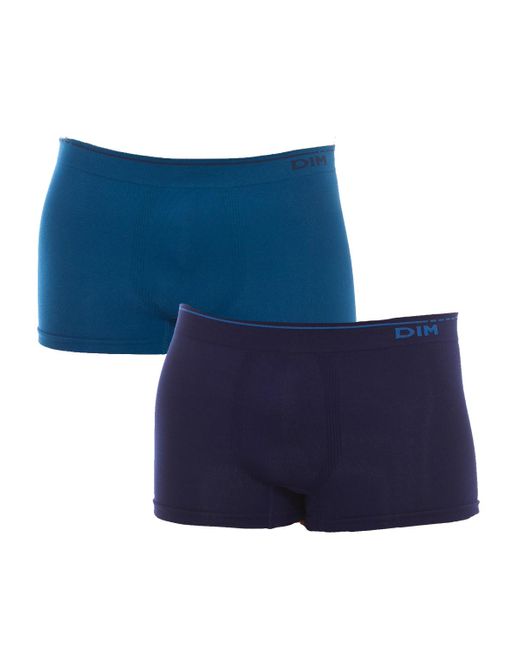 Dim Blue Pack-2 Boxers Unno Basic Seamless D05Hf for men