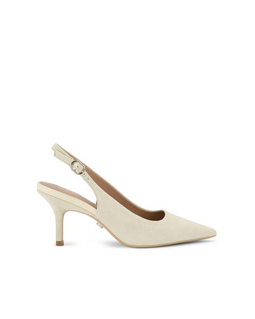Carvela Kurt Geiger White Suede Spirited Heels