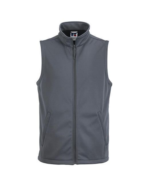 Russell Blue Smart Softshell Gilet Jacket (Convoy) for men