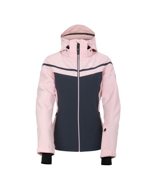 Dare 2b Blue Ladies Flurry Ski Jacket (Crystal/Ebony)