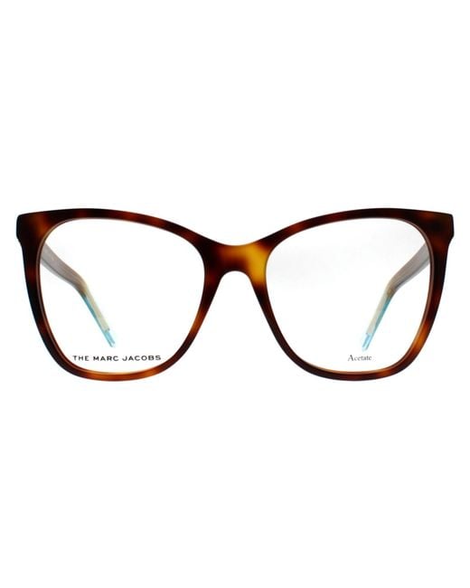 Marc Jacobs Brown Square Tortoise 600