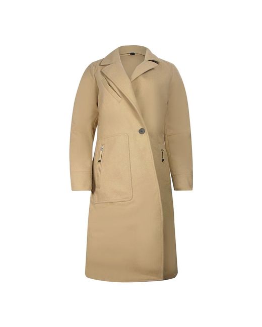 Parajumpers Natural Jill Camel Trench Jacket Wool