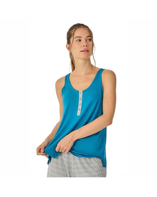 J&j Brothers Blue Summer Short Sleeveless Pyjamas Jjb26