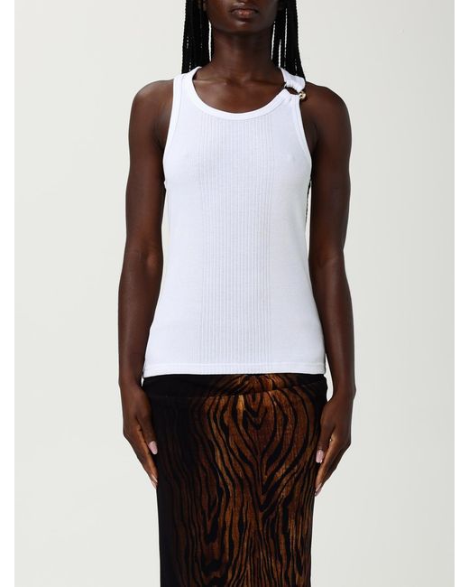 Jean Paul Gaultier Geribbelde Tanktop Met Ring in het White