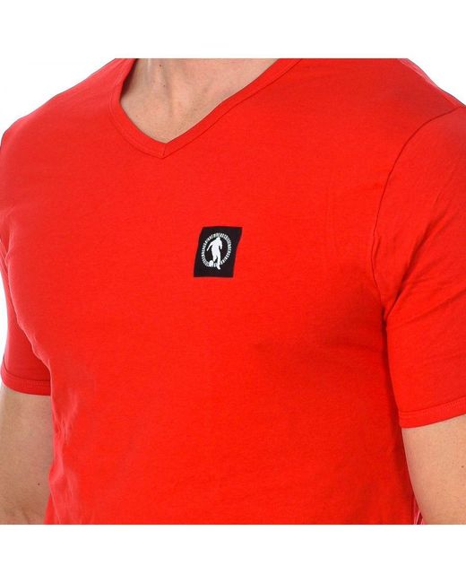 Bikkembergs Red Pack 2 Fashion Pupino T-Shirts for men
