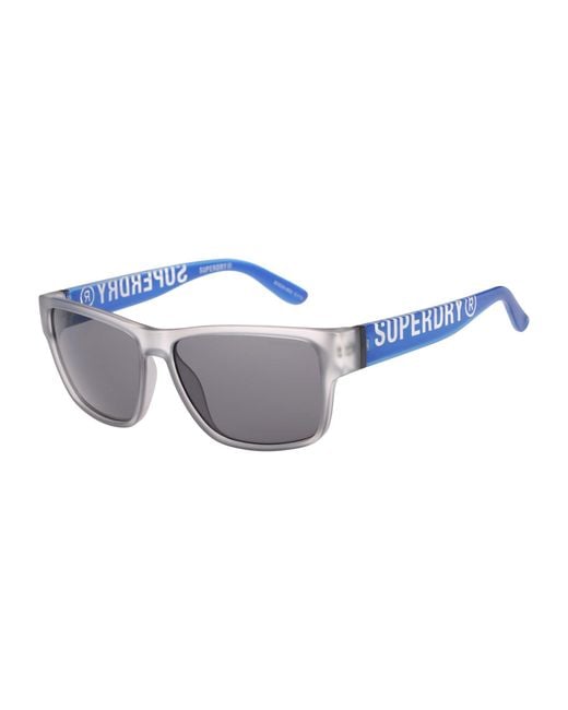Superdry Purple Square Matte Crystal Smoke Sds-5047 for men