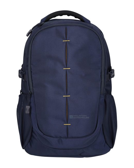Mountain Warehouse Blue 'Vic' Laptop Bag With Multiple Pockets Everyday Travel Backpack