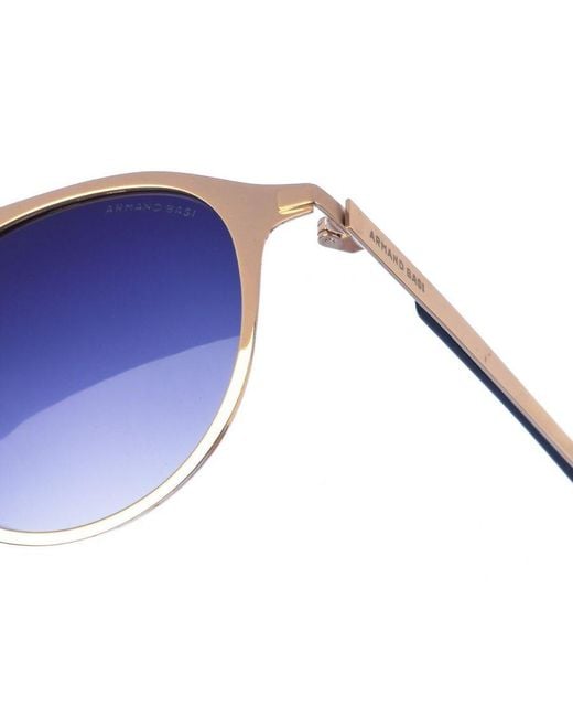 Armand Basi Blue Ab12298 Oval Shape Sunglasses