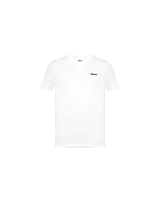 Firetrap White Path T-Shirt for men