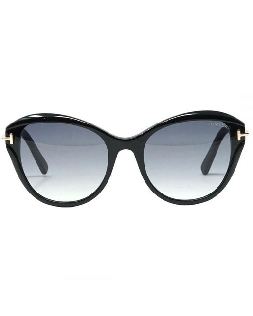 Tom Ford Brown Leigh Ft0850-F 01B Sunglasses