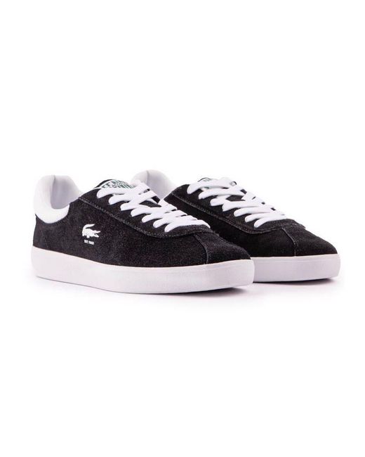 Lacoste Black Baseshot Trainers for men